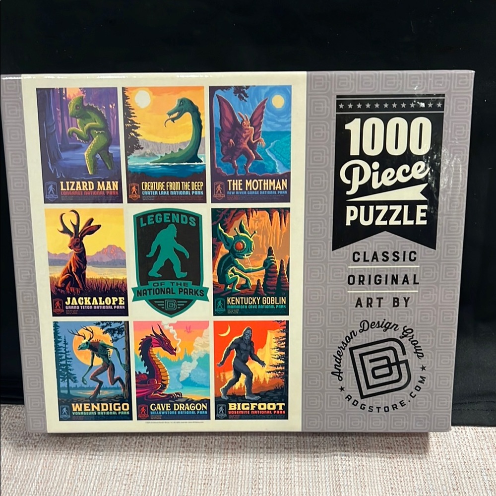 Legends Of The National Parks 1,000-Pc. art by Puzzle Anderson Design group